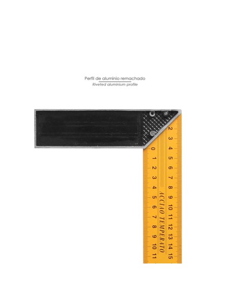 Escuadra Metalica 300 mm. Escuadra Carpintero, Escuadra Construcción,