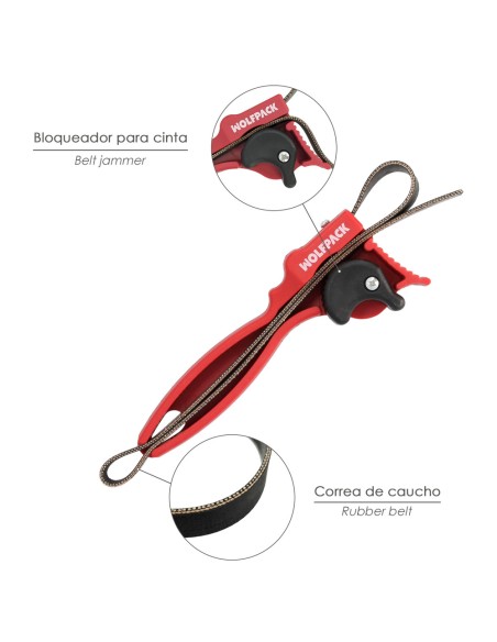 Llave Cinta Abretodo Ø 5 A Ø 16 cm. cinta Caucho Reforzado. Llave Filtros, Llave Tubos, Llave Tuberias, Llave Tapas,