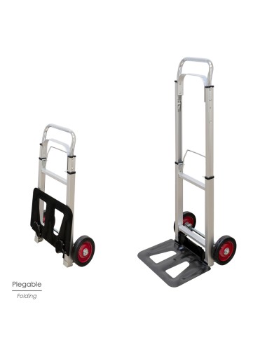 Carretilla Plegable Aluminio Plegable 90 kg.