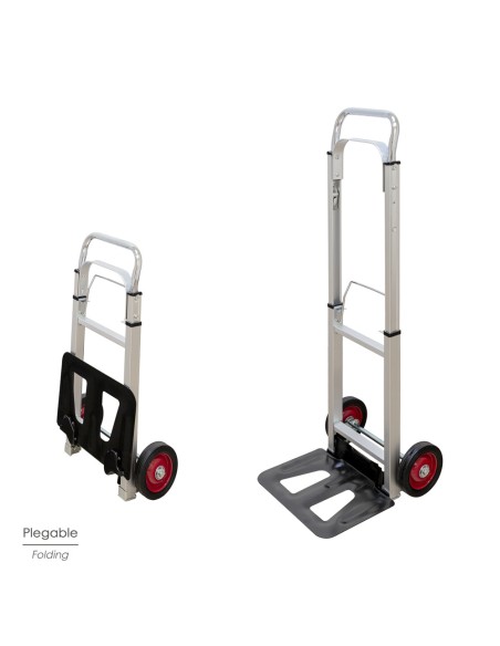 Carretilla Plegable Aluminio Plegable 90 kg.