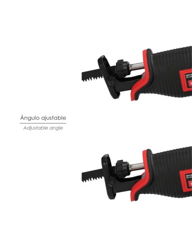 Sierra De Sable 20 V. Bateria 4 Ah. Cambio Rapido de Hoja. Madera 100 mm. / Acero 6 mm.