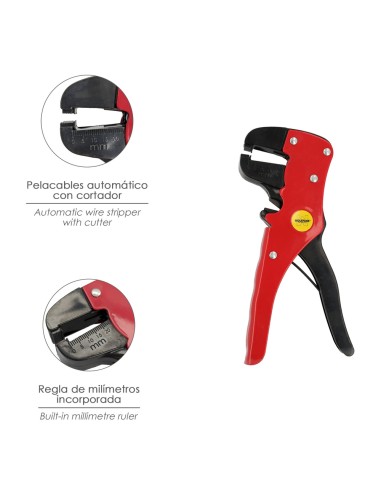 Pinza Pelacables Cortacables 0,2-0,6 Mm