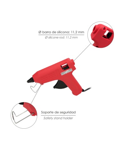 Pistola Termocolante Wolfpack-IDE 40w / 11,5 mm Grande