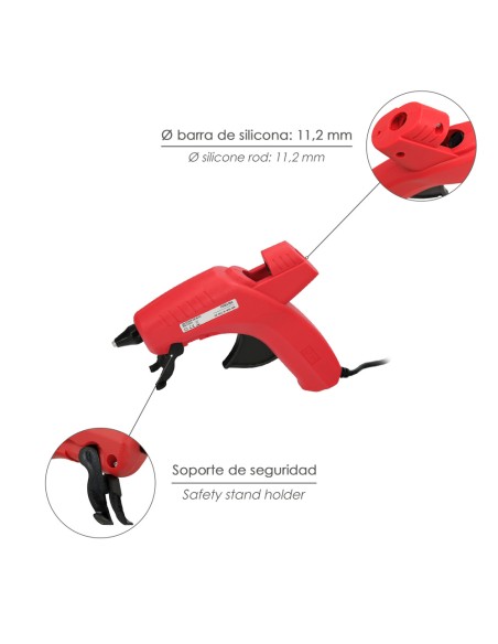 Pistola Termocolante Wolfpack-IDE 80 w. / 11,5 mm Profesional