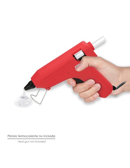 Barras De Pegamento Caliente Ø 11,2 mm. bolsa De 1 Kg. Barras Silicona, Pegamento Pistola Termofusible, Silicona Pistola