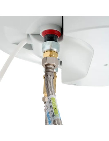 Latiguillo Flexible Reforzado Acero Inoxidable Termo Macho 1/2" - Hembra 1/2" Longitud 500 mm