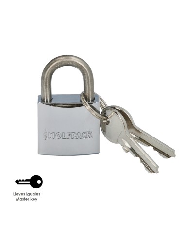 Candado Inoxidable Arco Normal 30mm.