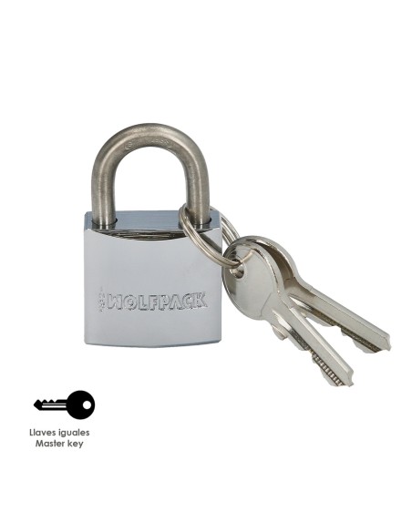 Candado Inoxidable Arco Normal 30mm.