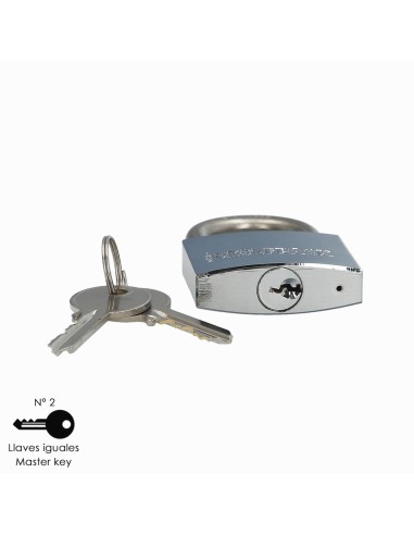 Candado Inoxidable Arco Normal 50mm.