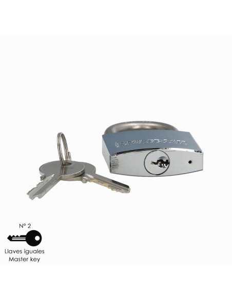 Candado Inoxidable Arco Normal 50mm.