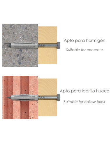 Taco Fischer Sx Plus Ø 14 x 70 mm. (Caja De 20 Piezas)