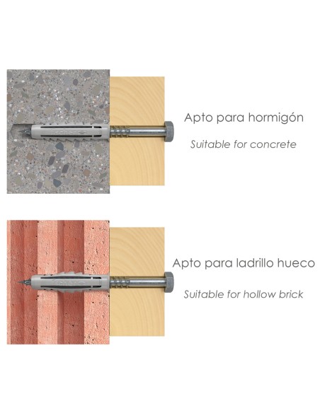 Taco Fischer Sx Plus Ø 14 x 70 mm. (Caja De 20 Piezas)