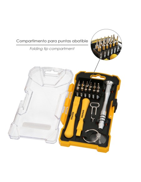 Kit Herramientas Reparacion Smartphones 17 Piezas