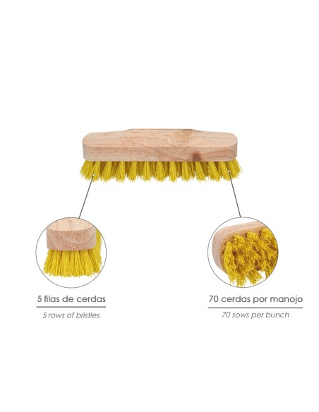 CEPILLO RAICES SIN MANGO 5x10