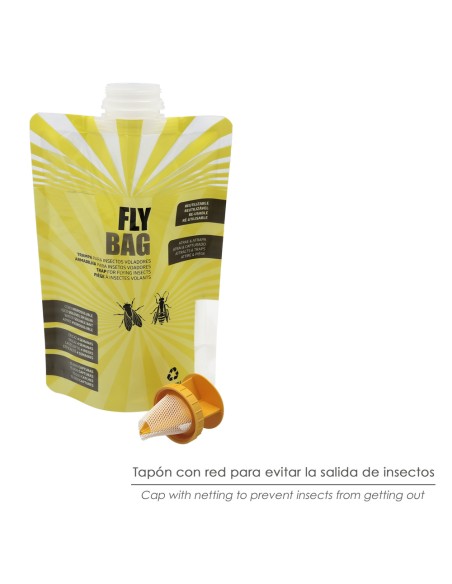 Trampa Exterior Para Moscas Reutilizable (5 Unidades).