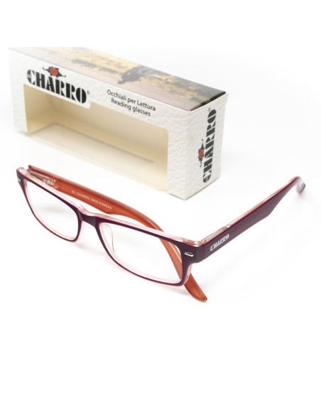 Gafas Lectura Kansas Morado / Naranja. Aumento +1,0 Gafas De Vista, Gafas De Aumento, Gafas Visión Borrosa