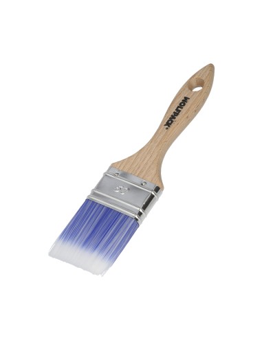 Paletina Profesional Plus Ancho 50 mm. Cerdas Sintenticas PBT, Mango Madera Haya Ergonomico, Brocha Pintor, Pincel Pintura