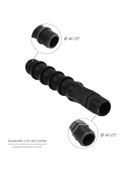 Bobina Recortable Para Difusores Goteo Ø 1/2" - Ø 1/2" Riego Por Goteo, Microaspersión, Riego Por Nebulizacion