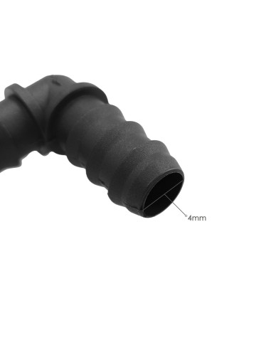 Codo Simple Para Tuberias Goteo Ø 16 mm. (Bolsa 100 Piezas) Riego Por Goteo, Microaspersión, Riego Por Nebulizacion