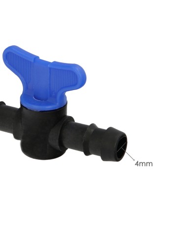 Llave De Paso Extra Para Tuberias Goteo Ø 16 mm. (Bolsa 50 Piezas) Riego Por Goteo, Microaspersión, Riego Por Nebulizacion