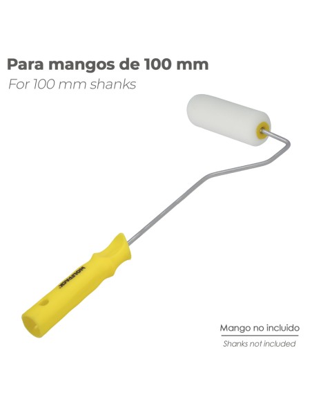 Rodillo Espuma Recambio Para Esmalte Acrilico 100 mm. Set 10 Rodillos. Rodillo Espuma, Rodillo Pintura Acrilica