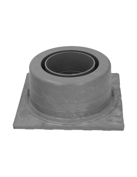 Sumidero Sifonico Pvc 20x20 cm. salida De Ø 90 / 110 mm.