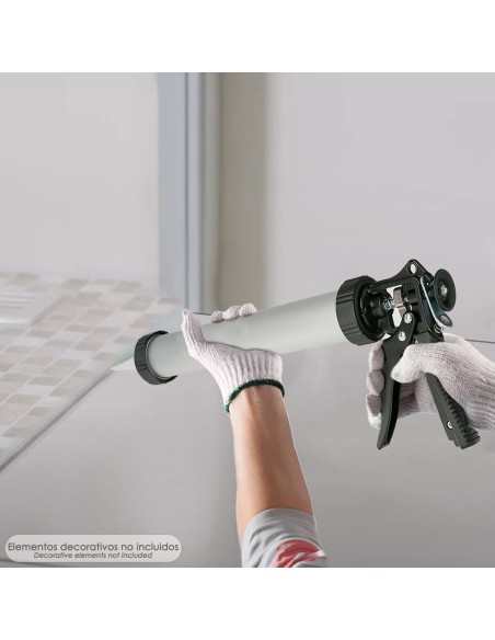 Masilla Poliuretano Blanca Bolsa 600 Ml. Sellador Poliuretano, Sellador Cemento, Ladrillo, Cerámica, Metales