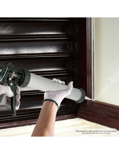 Masilla Poliuretano Blanca Bolsa 600 Ml. Sellador Poliuretano, Sellador Cemento, Ladrillo, Cerámica, Metales