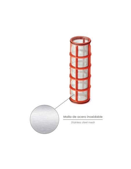 Recambio Filtro Malla 1" Para Sistema De Goteo (100 Mesh) Riego Por Goteo, Microaspersión, Riego Por Nebulizacion