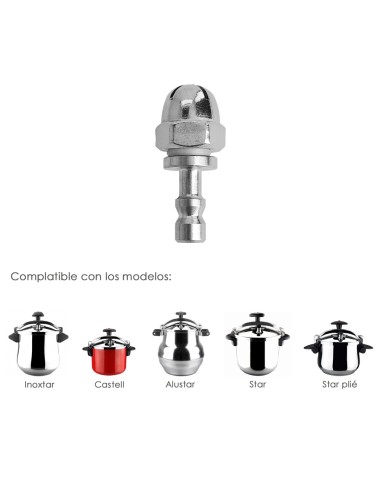 Chimenea Para Olla A Presión Modelo Magefesa Alustar / Castell / Inoxtar / Star / Star Plié. Recambio oficial