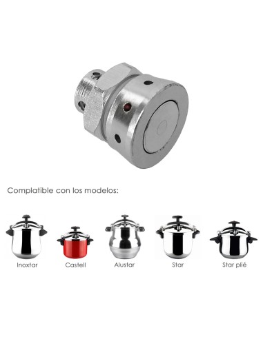 Valvula De Seguridad De Alta Presión Magefesa Castell / Alustar / Star / Star recambio De Válvula De Seguridad. Recambio oficial