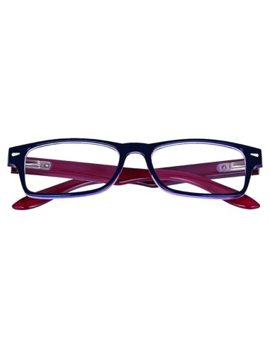 Gafas Lectura Kansas Azul Oscuro / Rojo. Aumento +2,5 Gafas De Vista, Gafas De Aumento, Gafas Visión Borrosa