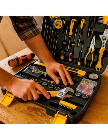 Juego Herramientas 140 Piezas Con Maletin