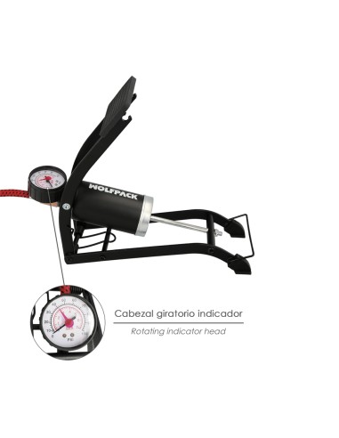 Bomba Inflar De Pie 1 Piston