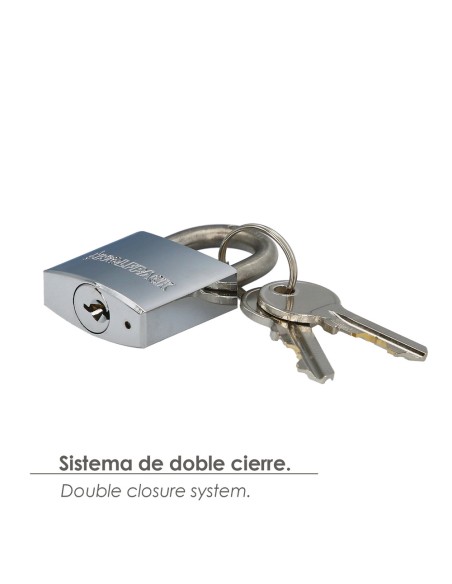 Candado Inoxidable Arco Normal 30mm.