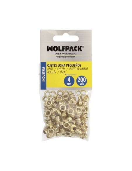 Ojetes Metálicos Pequeños (Bolsa 200 unidades)