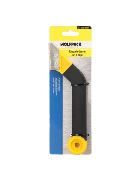 Rascador Juntas, Rascador Lechada, Rasqueta Junta Azulejos, Con 3 Hojas de Repuesto