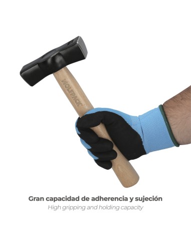 Guantes Nitrilo Reforzado Impregnado Talla 6"