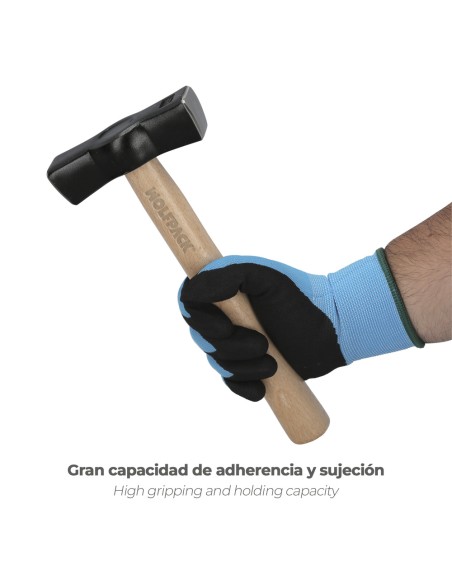 Guantes Nitrilo Reforzado Impregnado Talla 6"