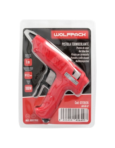 Pistola Termocolante Wolfpack-IDE 100 W. / 11,5 mm. Industrial