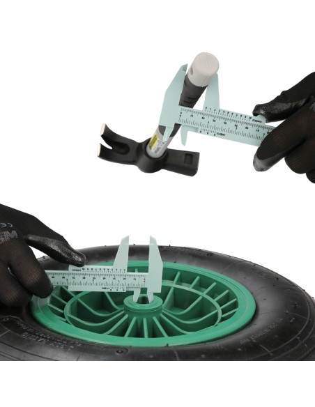 Calibre Plastico 150mm.