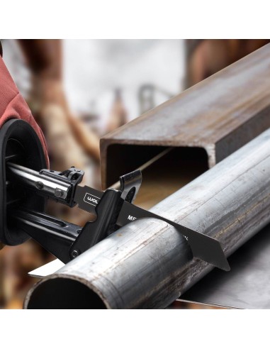 Hoja Sierra Sable Para Metales 152 mm. 18 Tpi. 5 Piezas. Sierra Hierro Aluminio, Cobre, Plastico