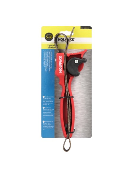 Llave Cinta Abretodo Ø 5 A Ø 16 cm. cinta Caucho Reforzado. Llave Filtros, Llave Tubos, Llave Tuberias, Llave Tapas,