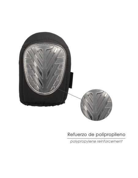 Rodilleras Trabajo Rellenas de Gel Alta Densidad Mayor Confort y Comodidad