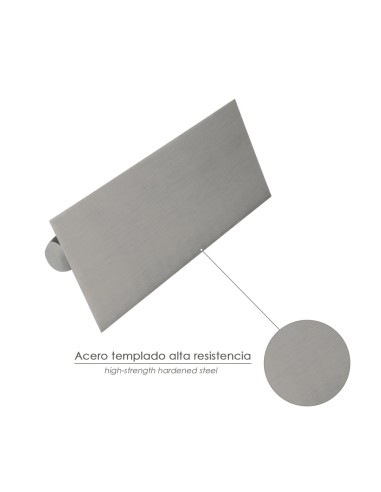 Llana Profesional Mango Polipropileno Lisa 280x120 mm.