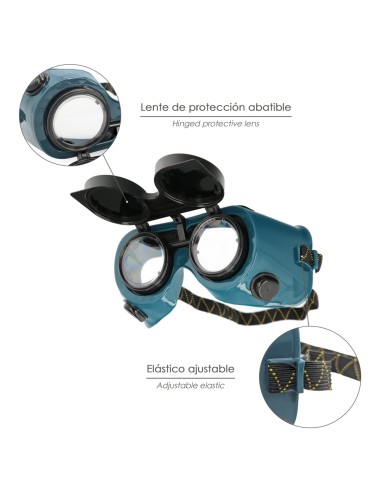 Gafas Soldador Con Lentes Abatibles EN175
