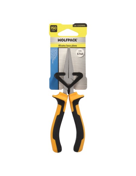 Alicates Boca Plana 150 mm. Acero DIN 5745 Alicates Punta Plana, Alicates Boca Plana Larga,