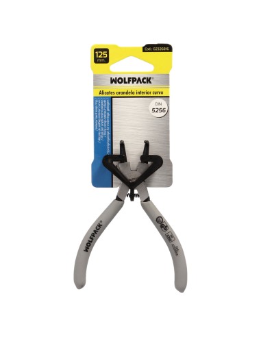 Alicates Arandelas Interiores Curvo 125 mm. Acero Din 5254. Anillos De Presion, Anillos De Retención, Arandelas Circlips