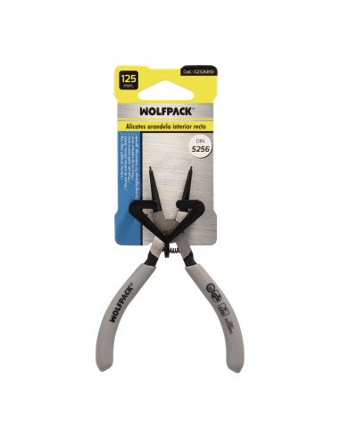 Alicates Arandelas Interiores Recto 125 mm. Acero Din 5256. Anillos De Presion, Anillos De Retención, Arandelas Circlips