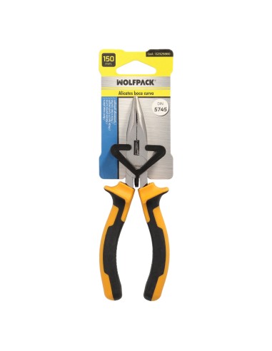 Alicates Boca Curva 150 mm. Acero DIN 5745 Alicates Punta Curva, Alicates Boca Curva Larga,